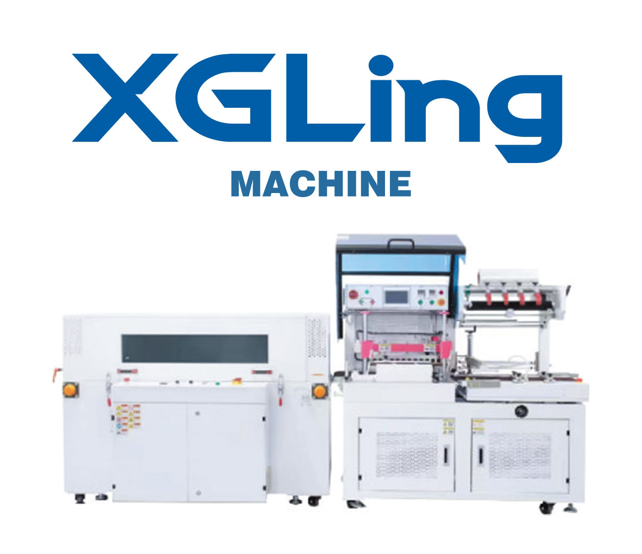 Sealing cutting shrink machine